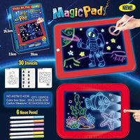 Thumbnail for 3D Light-up Drawing Magic Pad