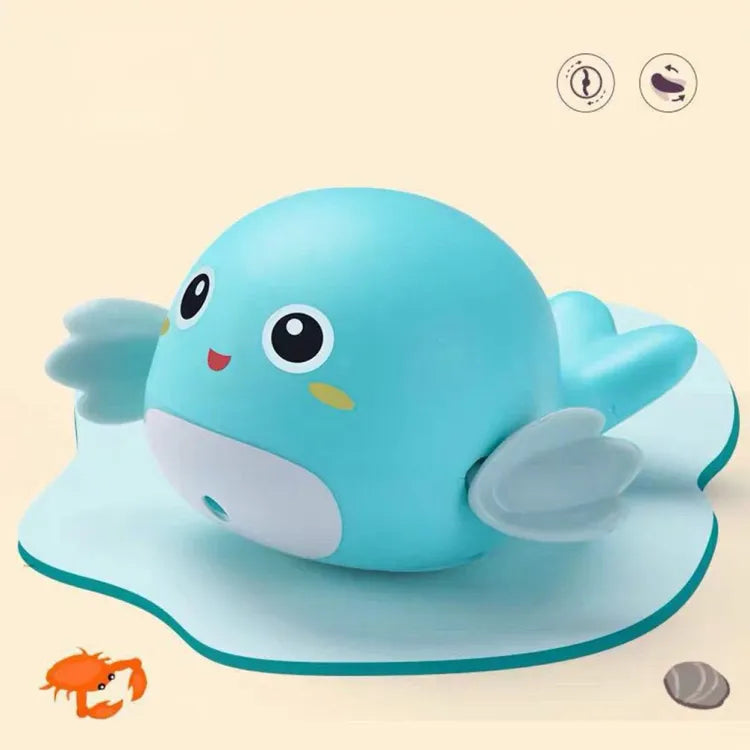 Newborn Cute Dolphin Bath Toy - 1Pc