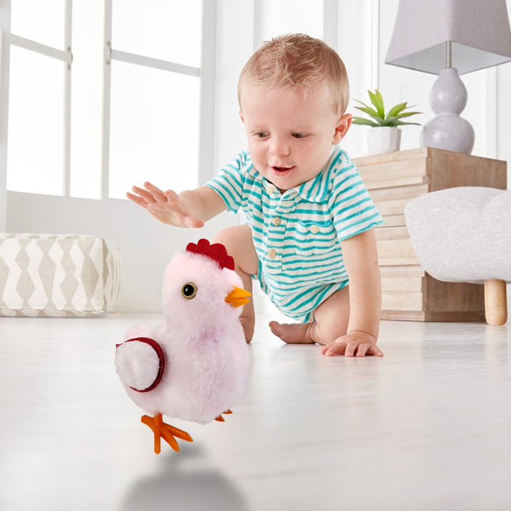 Cute Walking Plush Chicken With Sound