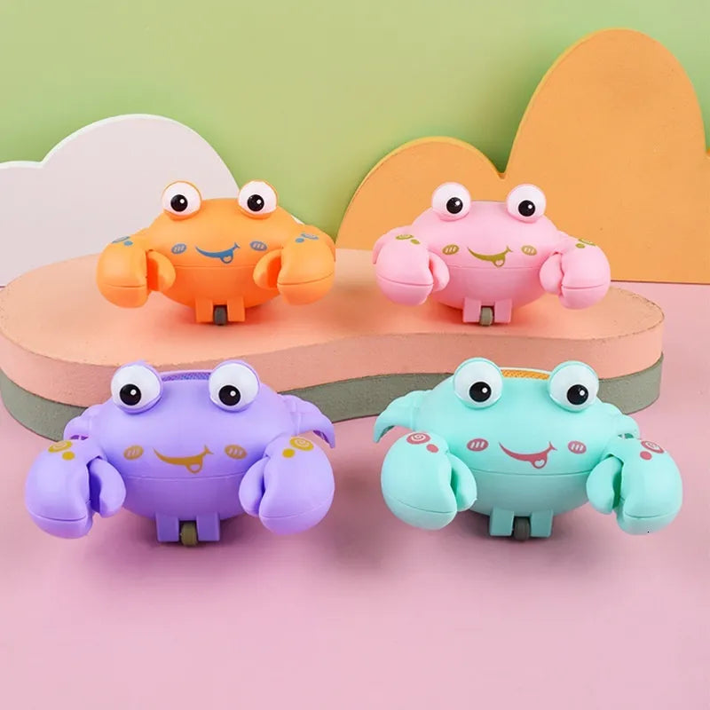 Newborn Pull Along Crab Light-up Toy - 1Pc