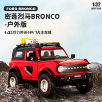 Thumbnail for 1:32 Diecast Ford Bronco Lima Model With Miniature