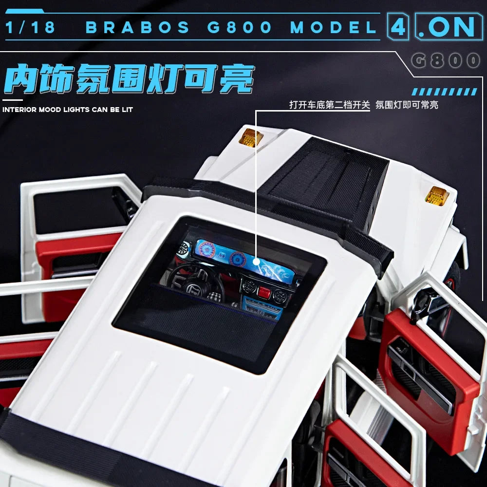 1:18 Diecast Mercedes Brabus G800 Model