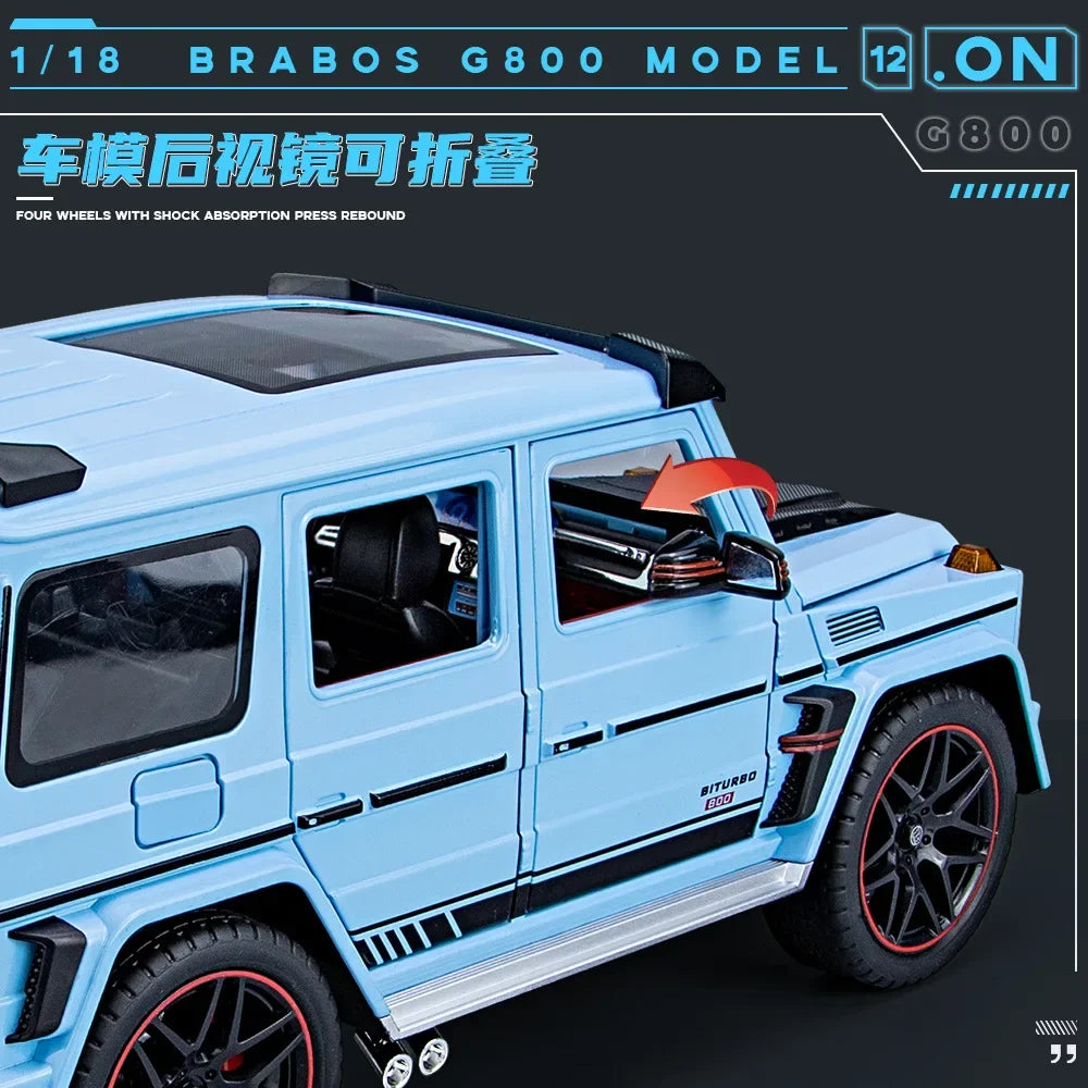 1:18 Diecast Mercedes Brabus G800 Model