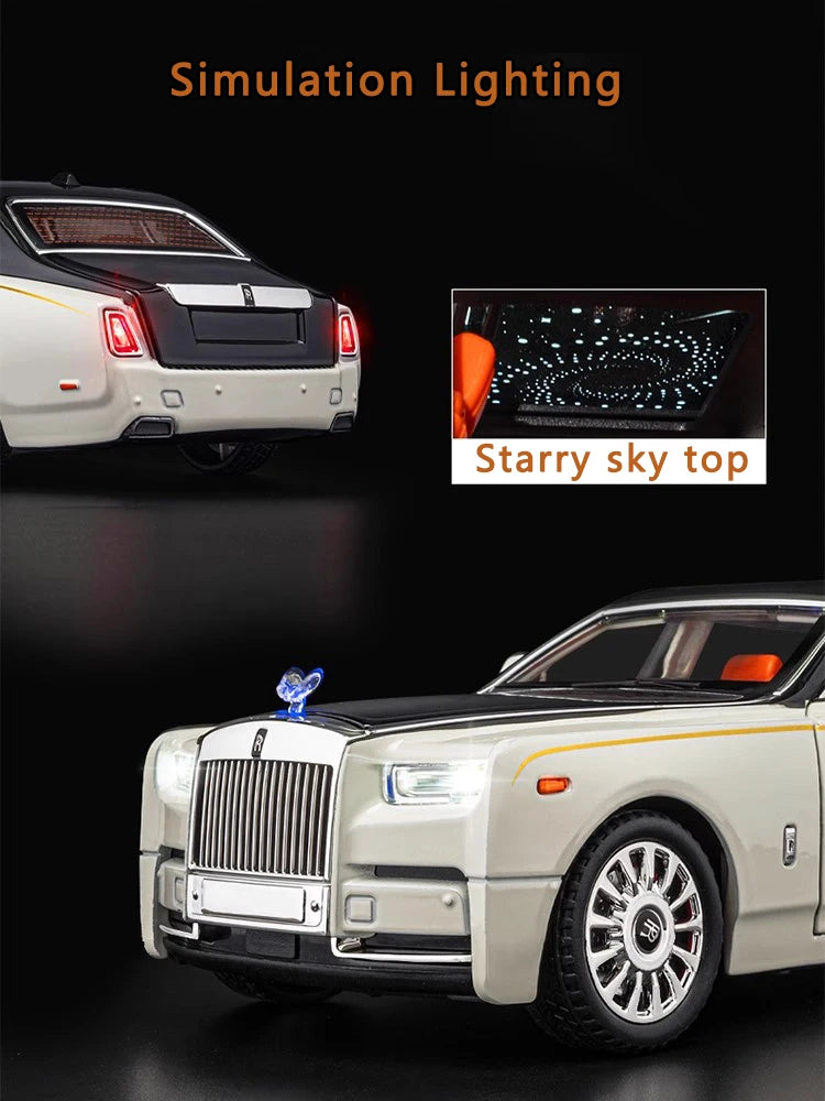 1:18 Diecast Rolls Royce Phantom Model Car