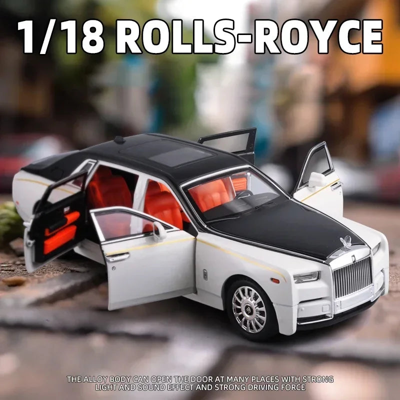 1:18 Diecast Rolls Royce Phantom Model Car