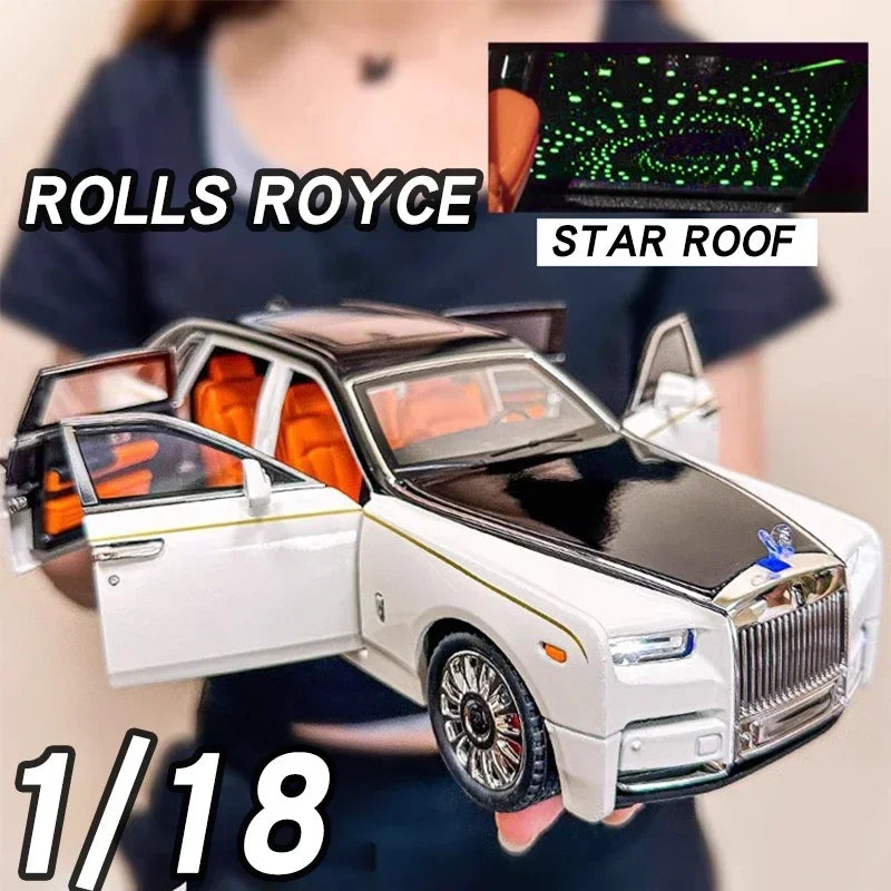 1:18 Diecast Rolls Royce Phantom Model Car