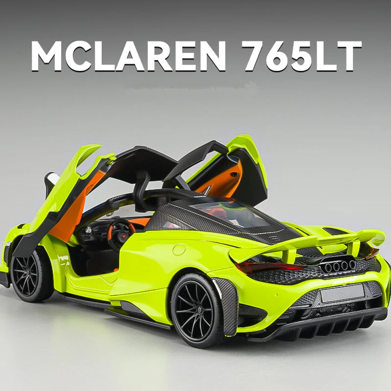 1:24 Diecast McLaren 765LT Official Licensed Model