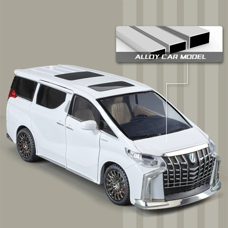 1:24 Diecast Toyota Alphard MPV Model