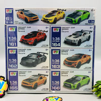 Thumbnail for 1:36 Diecast Mini Pullback Classic Model Cars - Pack