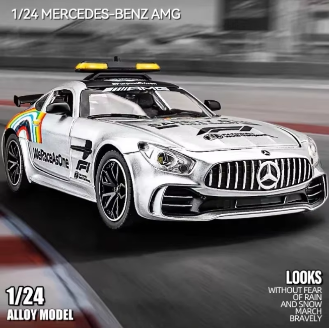 1:24 Diecast Mercedes AMG F1 Safety Model Car