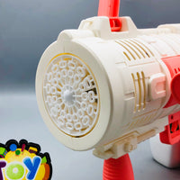 Thumbnail for Rechargeable 30 Holes Mortars Bubble Gun With Lights