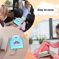 Thumbnail for Rechargeable Flash card Reader Toddler Toy