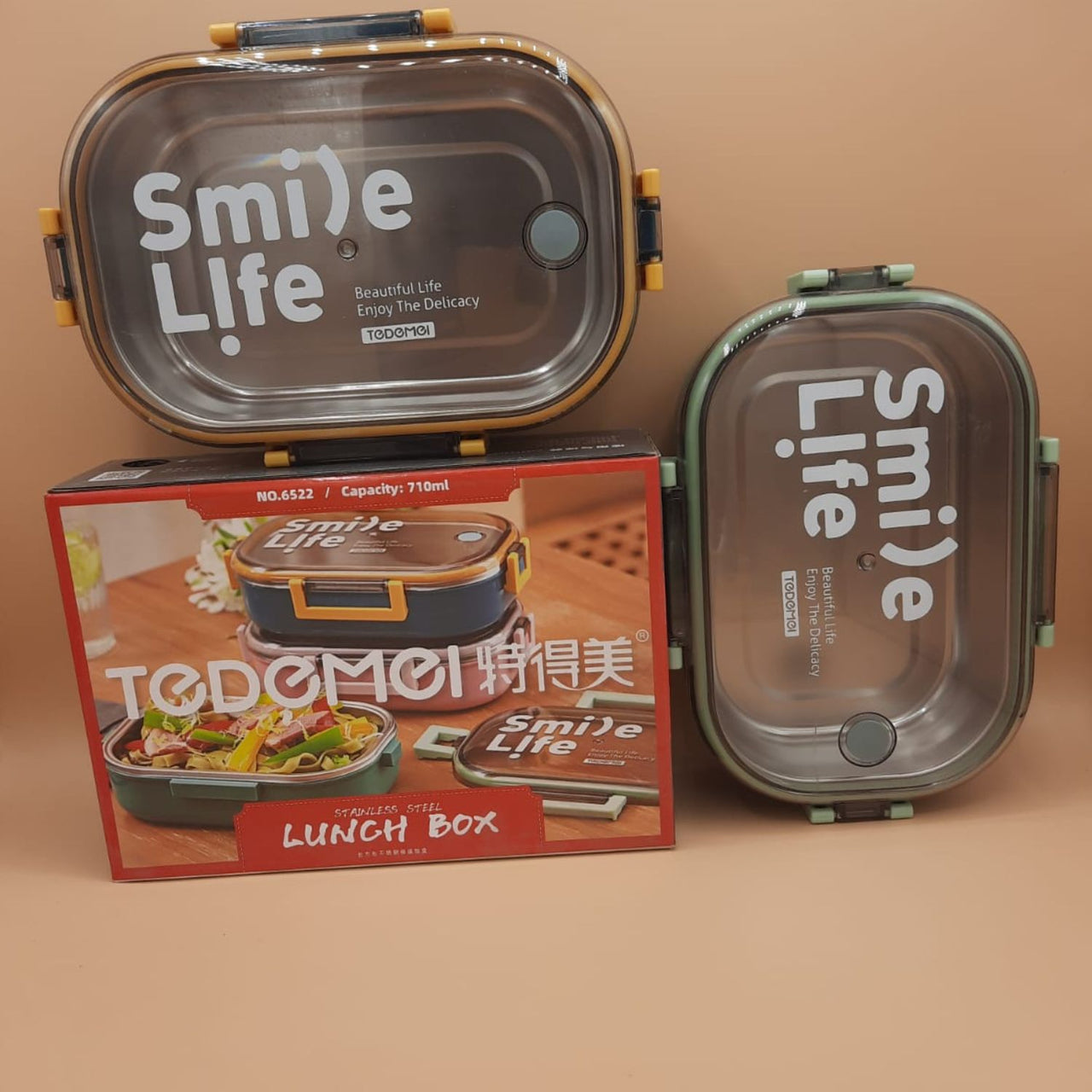 710ml Stainless Steel Lunch Box