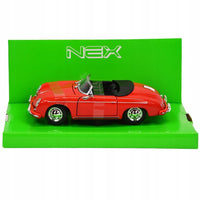 Thumbnail for Welly 1:24 Diecast Porsche 356A Speedster Model Car