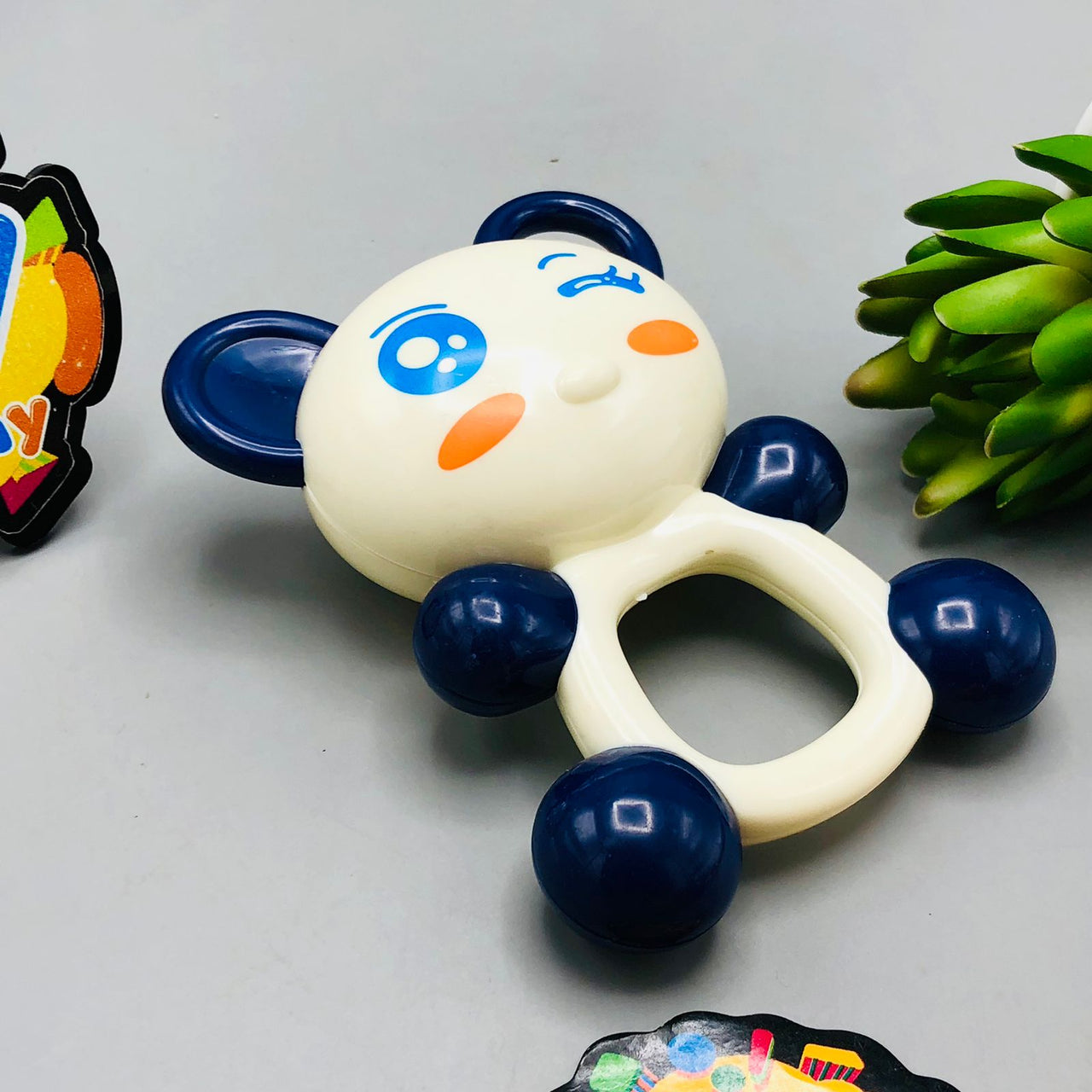 6Pcs Funny Baby Teether & Rattle Set