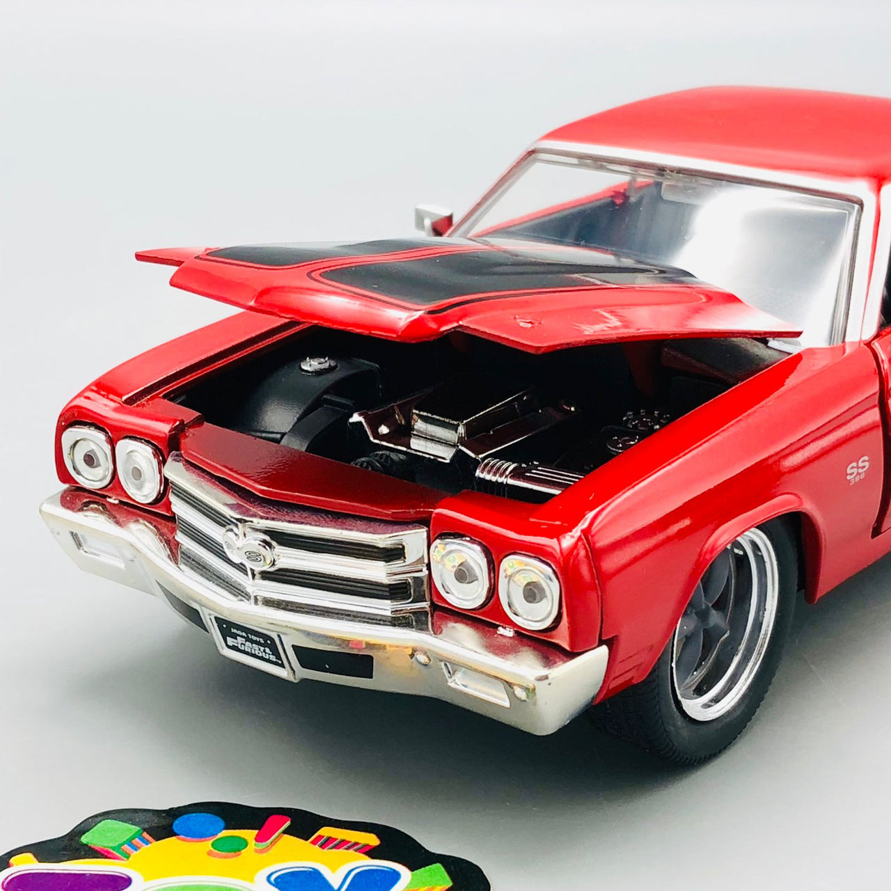 Jada 1:24 Diecast Fast & Furious Dom's Chevrolet Chevelle SS Model