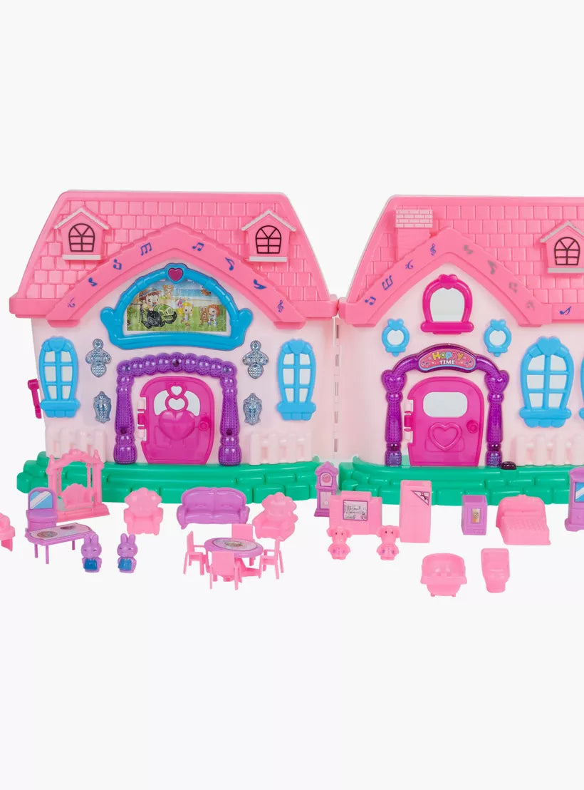 Battery Operated Dream House Play Set For Kids