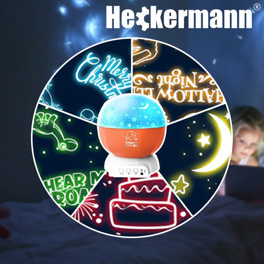 Rechargeable Starry Sky Projection Lamp With Sound