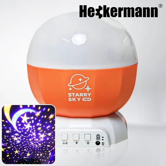 Rechargeable Starry Sky Projection Lamp With Sound