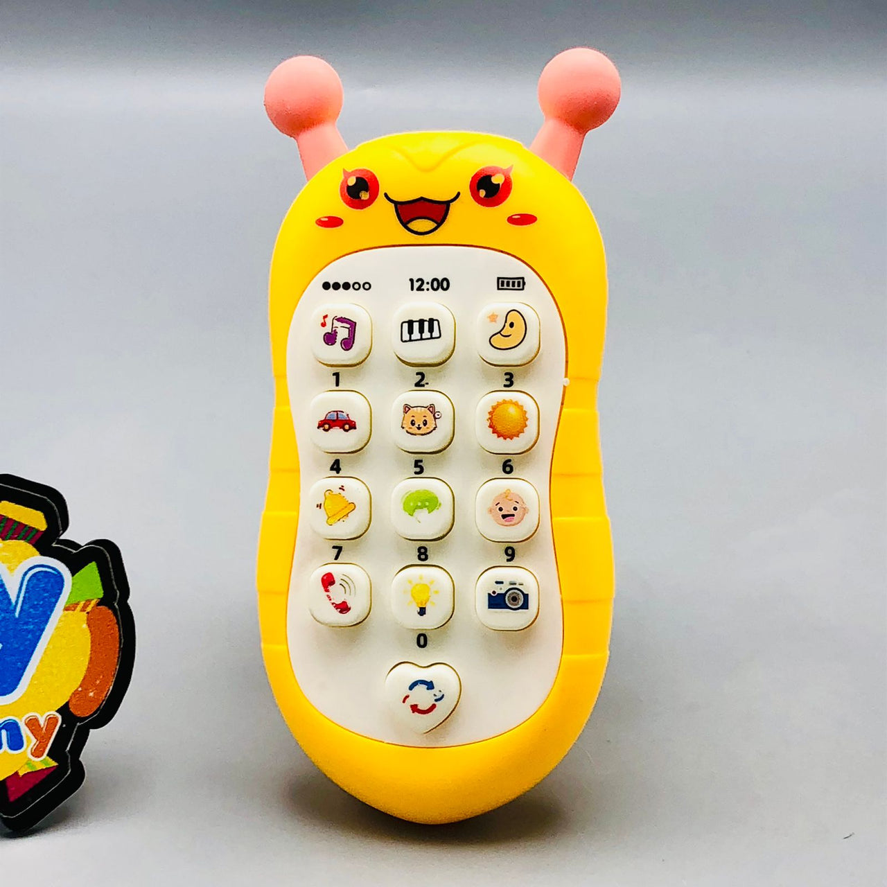 Kids Bee Design Puzzle Mobile Phone With Lights