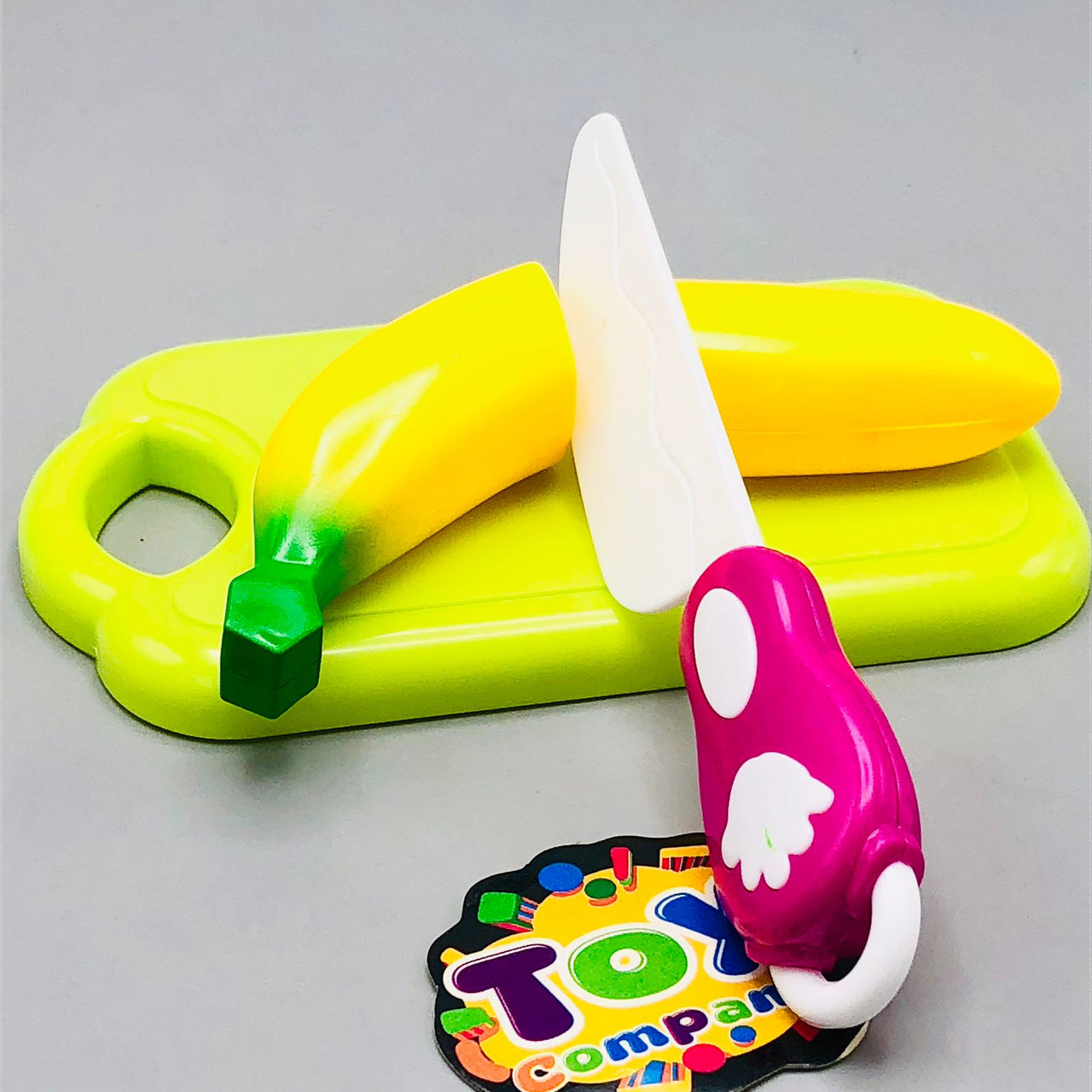 10Pcs Pretend Fruit & Vegetable Cutting Set - Assortment