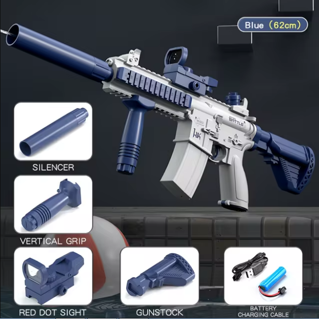 M416 Electric Rechargeable Water Shooting Gun