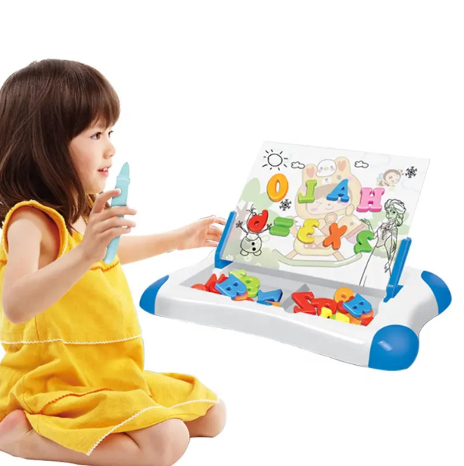 2in1 Frozen Whiteboard & Magnetic Learning Case