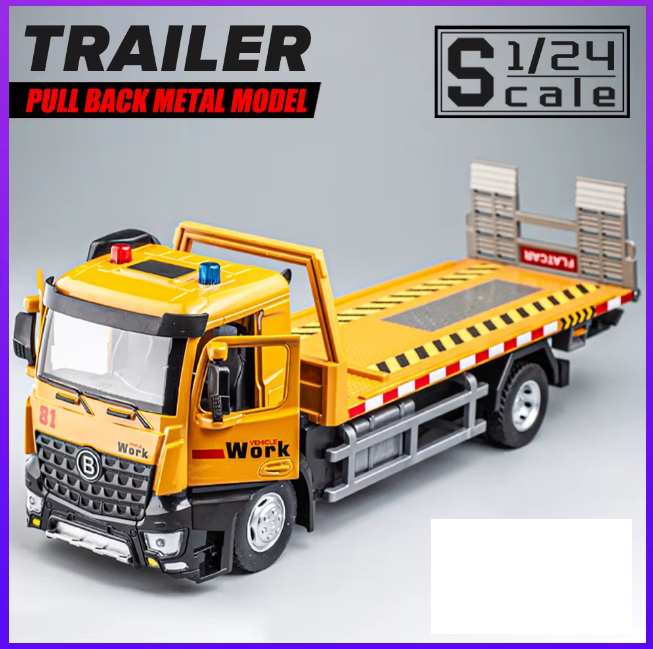 1:32 Diecast Road Rescue Trailer Model