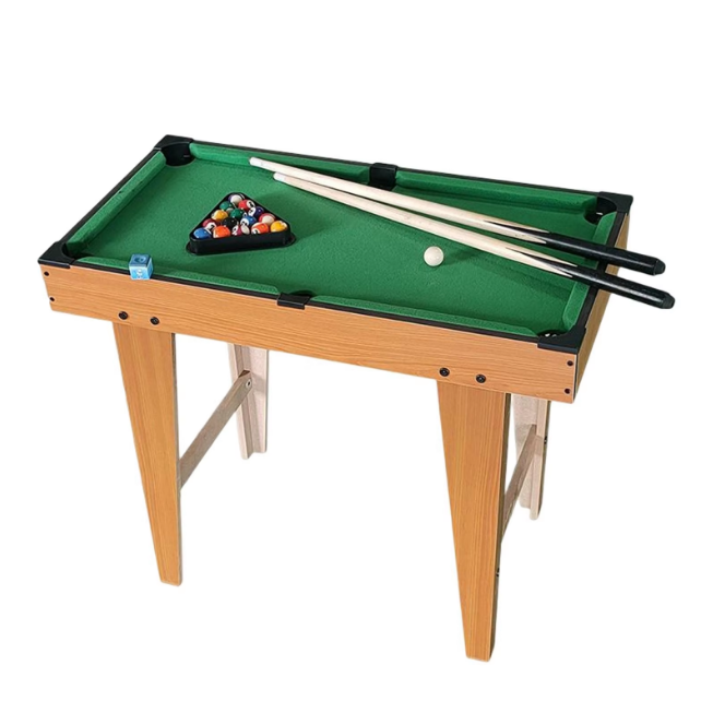 Wooden Billiards Pool Table Game