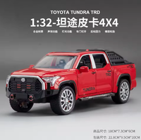 Thumbnail for 1:32 Diecast Toyota Tundra Pickup Truck Model