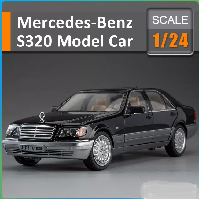 1:24 Diecast Mercedes W140 SL320 Model - Limited Edition