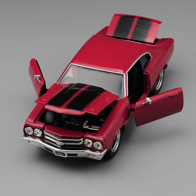 Jada 1:24 Diecast Fast & Furious Dom's Chevrolet Chevelle SS Model