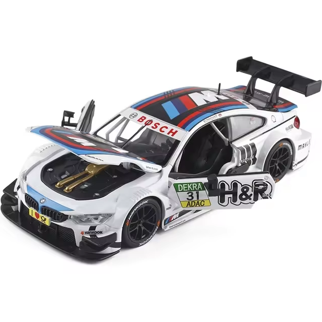 1:24 Diecast BMW M4 DTM Official Licensed Model Car