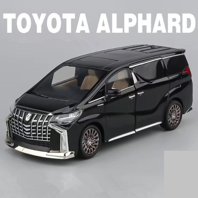 1:24 Diecast Toyota Alphard MPV Model