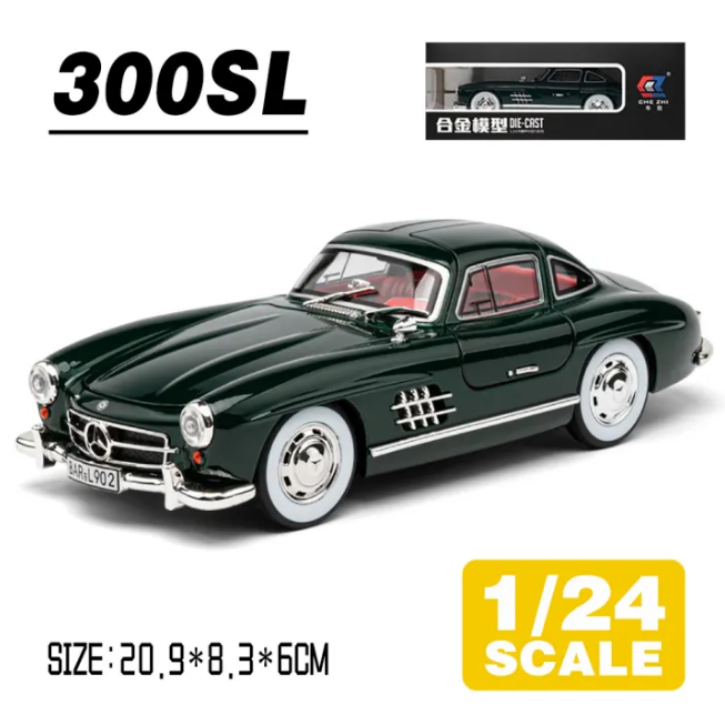 1:24 Diecast Benz 300SL Model Car