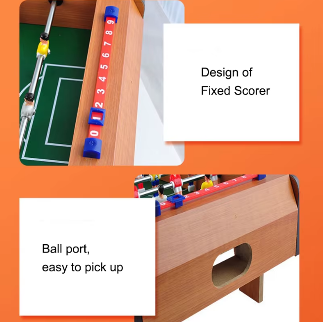 Wooden Football Tournament Soccer Game