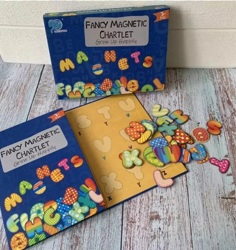 Alphabet Magnetic Puzzle Fancy Chartlet