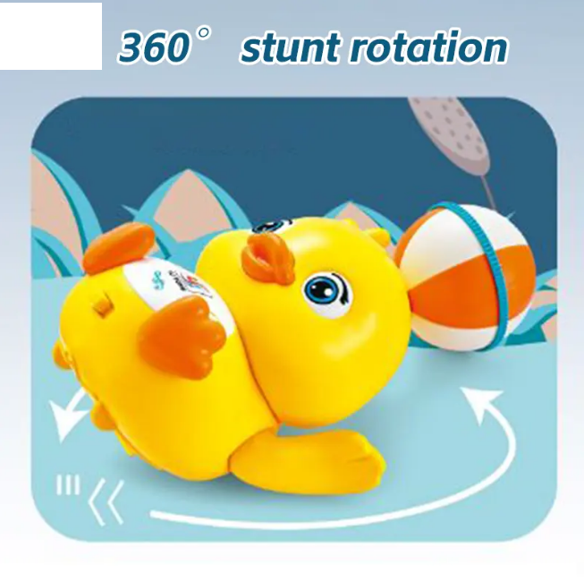 Ball Spinning Musical Stunt Duck