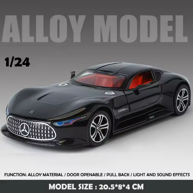 1:24 Diecast Benz AMG Vision GT Model Car