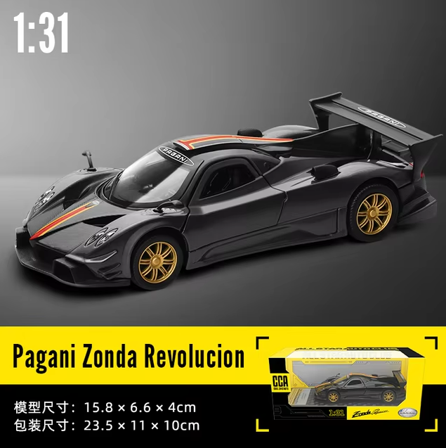 1:31 Diecast Pagani Zonda Revolucion 2013 Official Licensed Model