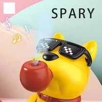 Thumbnail for Cute Musician Puppy With Spray & Light