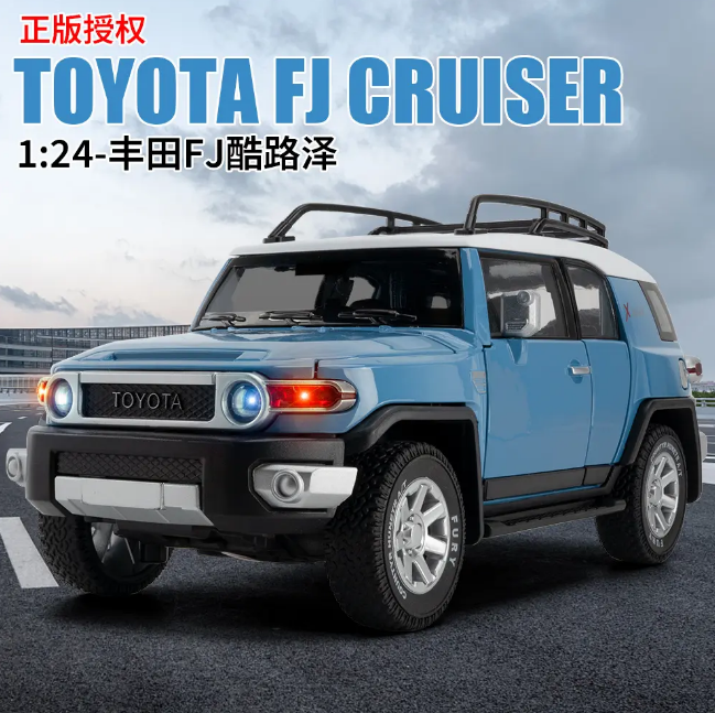 1:24 Diecast Toyota FJ Cruiser SUV Model