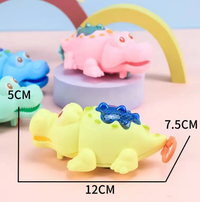 Thumbnail for Newborn Pull Along Crocodile Light-up Toy - 1Pc