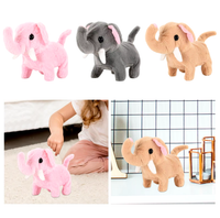 Thumbnail for Walking Plush Pet Elephant With Sound & Box