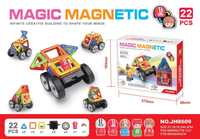 Thumbnail for 22Pcs Magic Magnetic Tiles Building Blocks