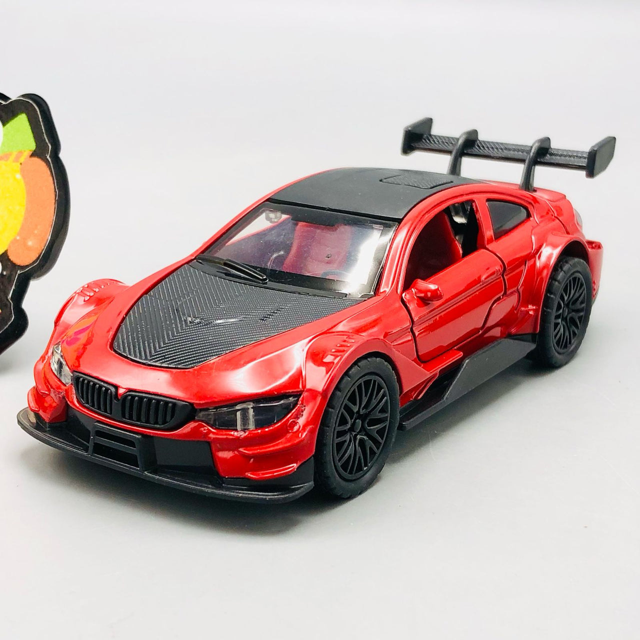 1:36 Diecast Mini Pullback BMW i8 Model Car