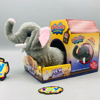 Thumbnail for Walking Plush Pet Elephant With Sound & Box