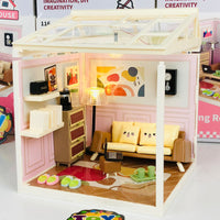 Thumbnail for 84Pcs DIY Miniature Living Room Play Set