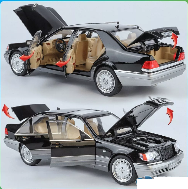 1:24 Diecast Mercedes W140 SL320 Model - Limited Edition