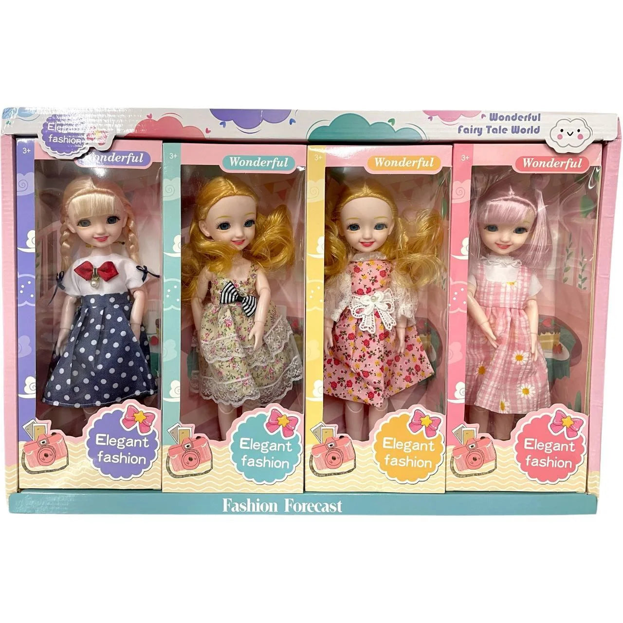 11* Inches Premium Movable Joints Doll - Assortment